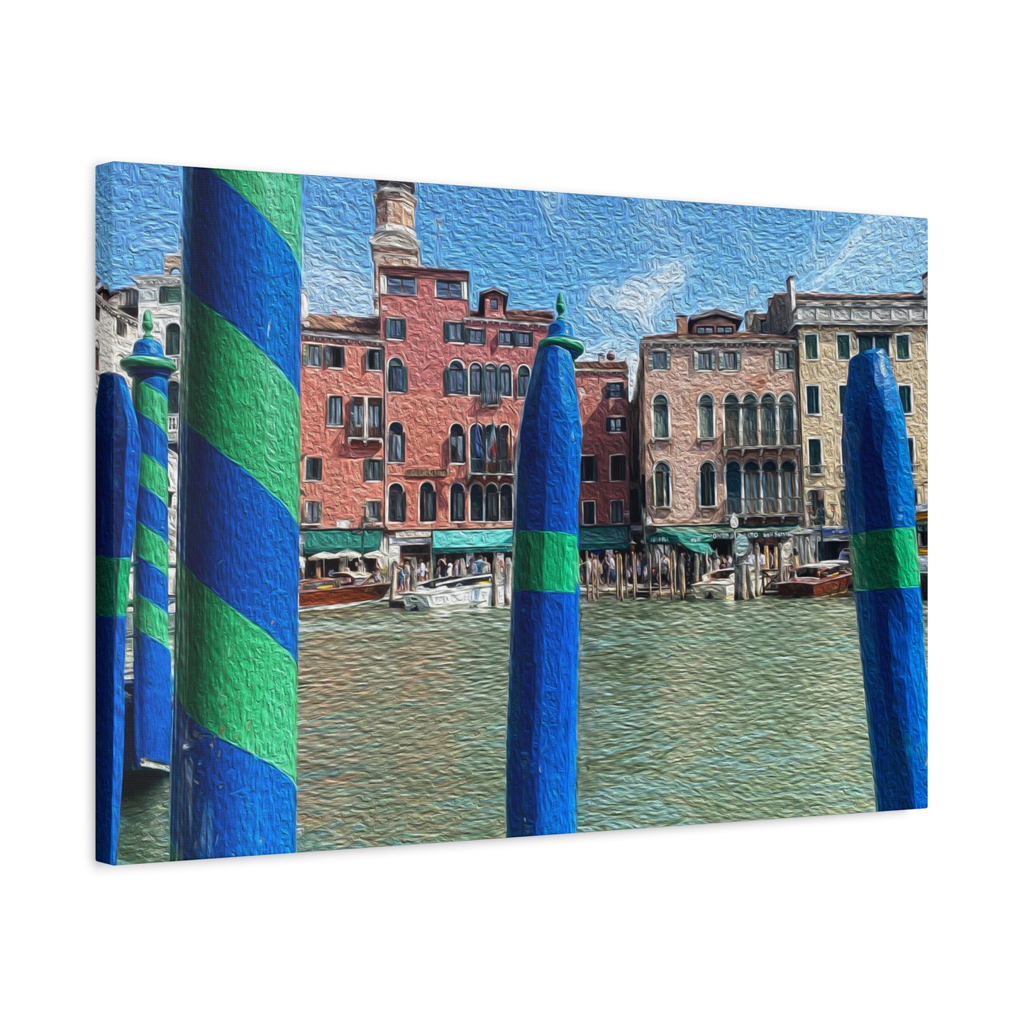 Venice Canals, Italy - Matte Canvas Art