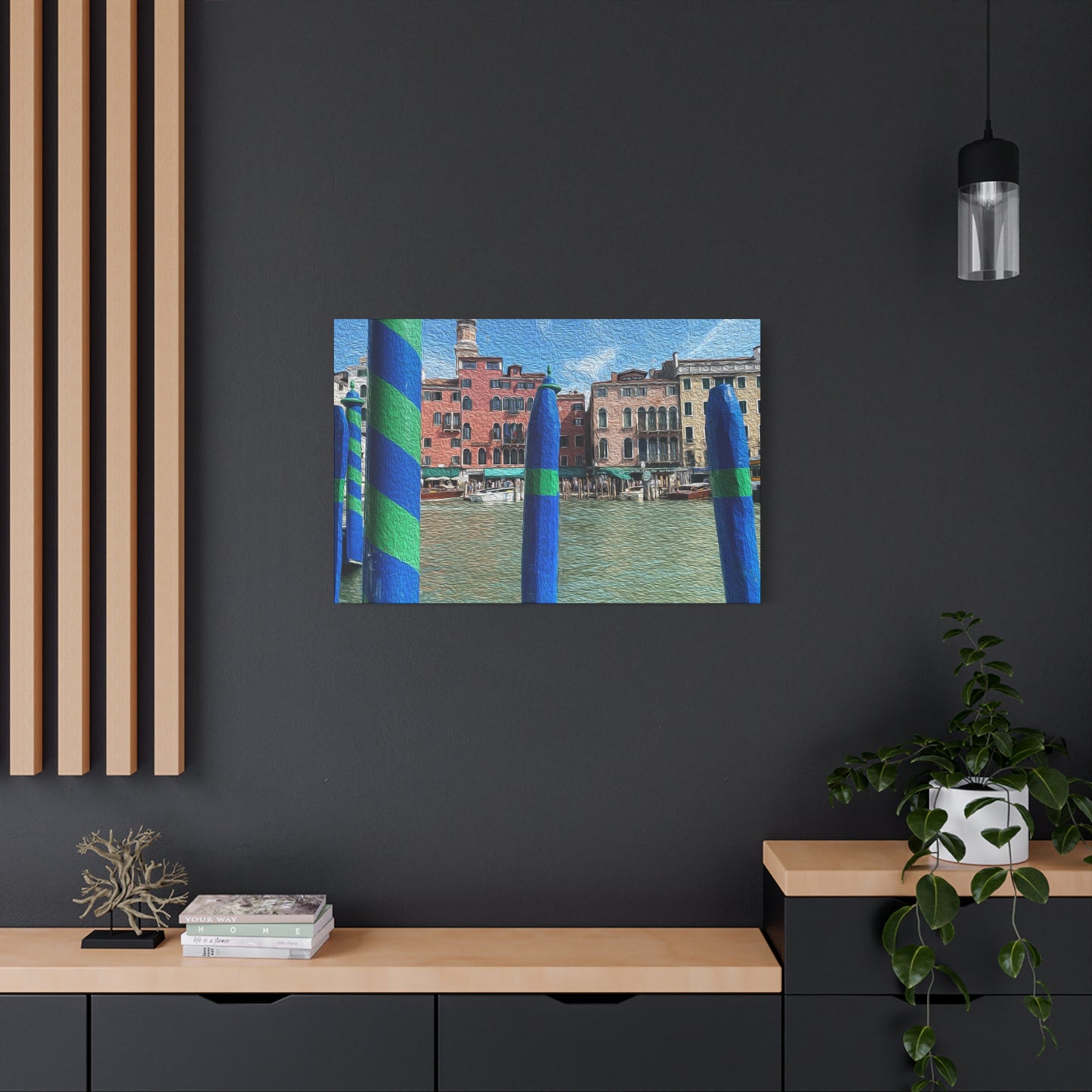 Venice Canals, Italy - Matte Canvas Art