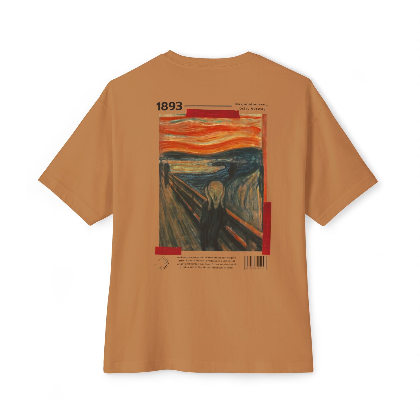 The Scream - Unisex Oversized Boxy Tee