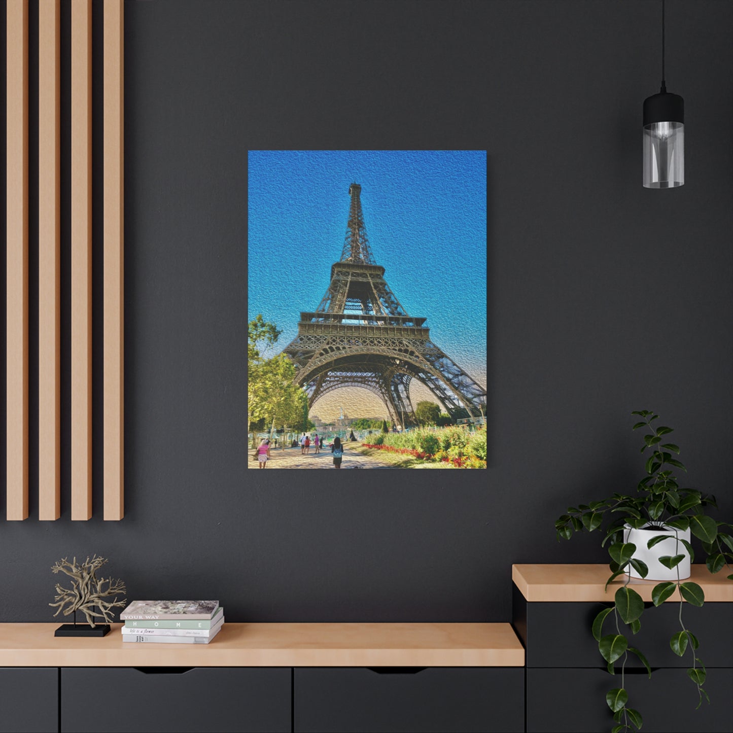 Eiffel Tower, Paris, France - Canvas Wall Art