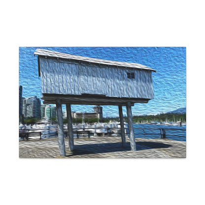 Coal Harbour, Vancouver, Canada - Landscape Canvas Print