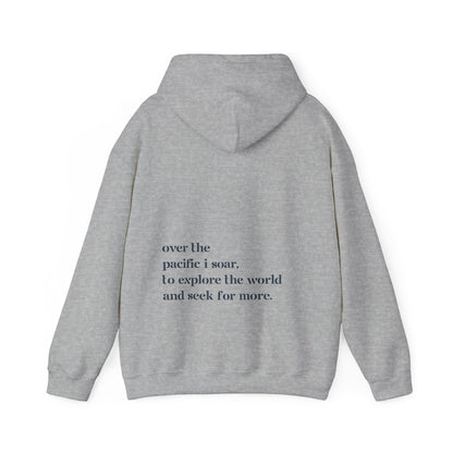 Over the Pacific I Soar - Unisex Hoodie