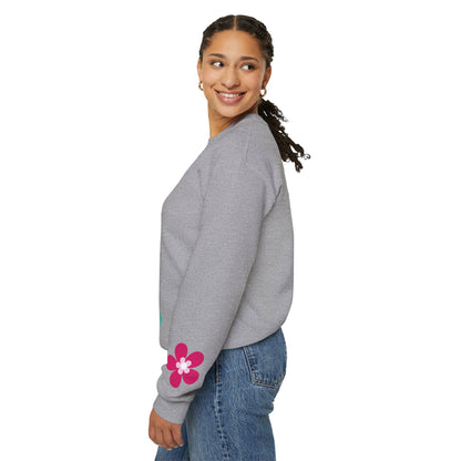 Colorful Floral - Crewneck Sweatshirt