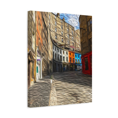 Edinburgh, Scotland - Stretched Canvas Art Print