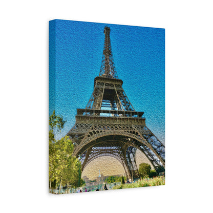 Eiffel Tower, Paris, France - Canvas Wall Art