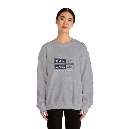 Music On World Off - Sweatshirt