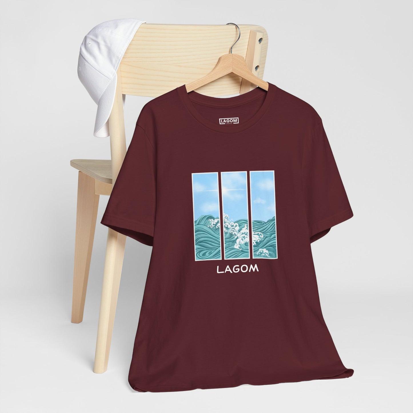 Lagom Waves - T-shirt