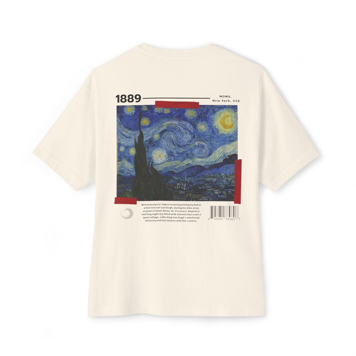 Starry Night - Unisex Oversized Boxy Tee