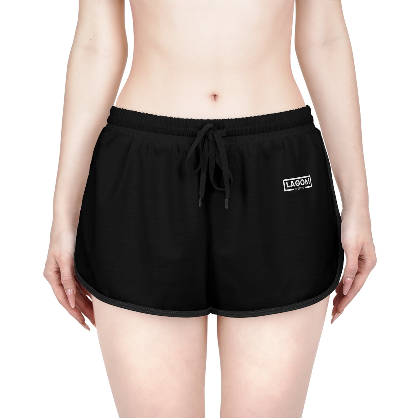 Lagom Lifestyle Women's Relaxed Black Shorts