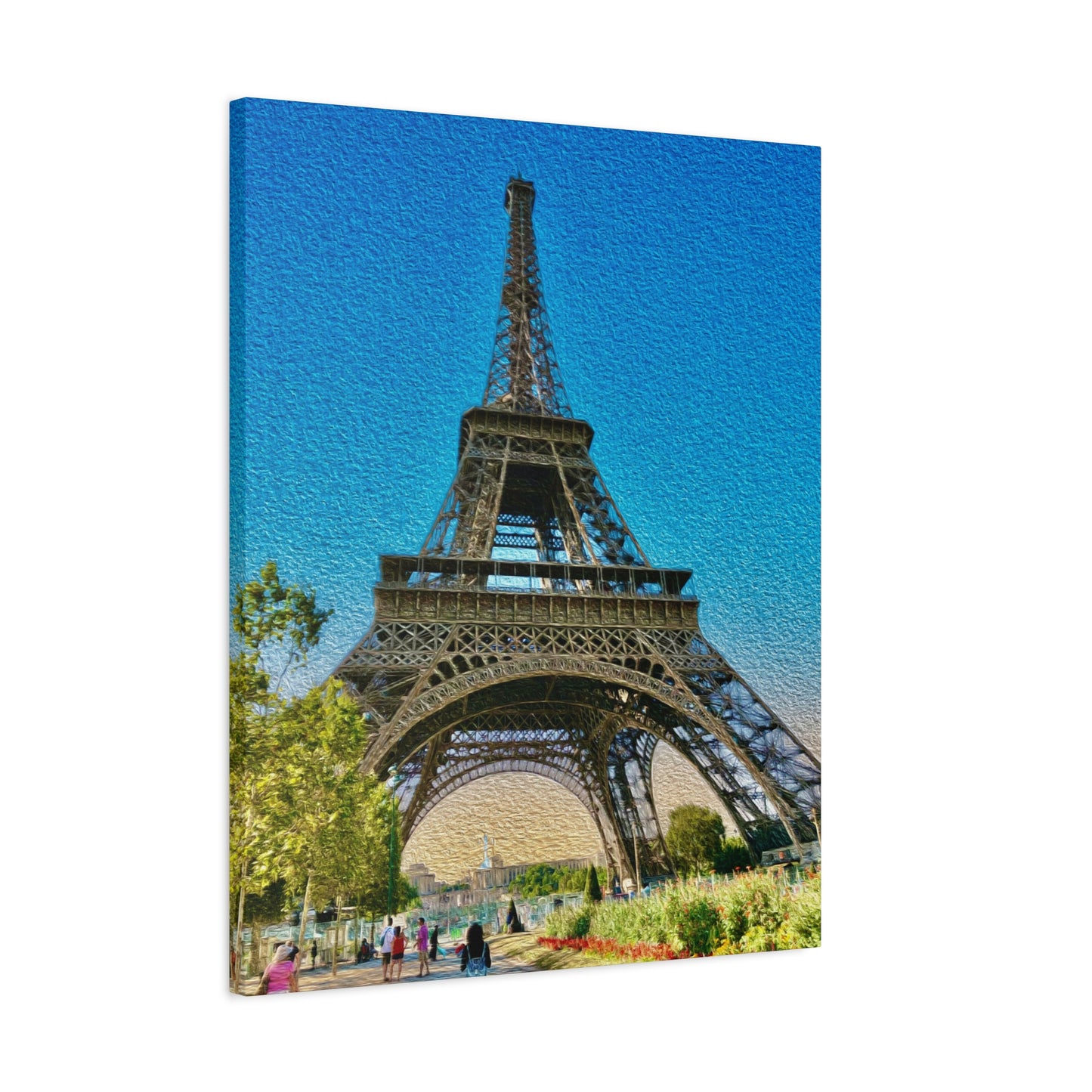 Eiffel Tower, Paris, France - Canvas Wall Art