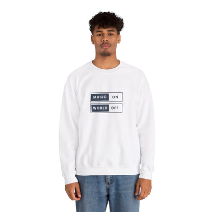 Music On World Off - Sweatshirt