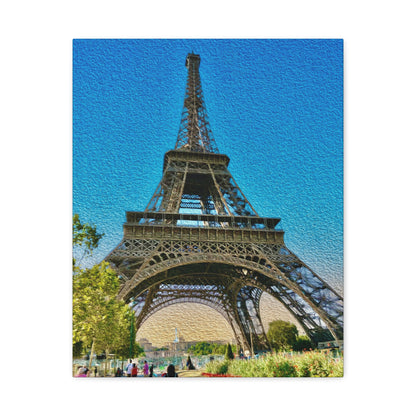 Eiffel Tower, Paris, France - Canvas Wall Art