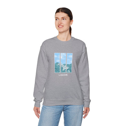 Lagom Waves - Unisex Sweatshirt