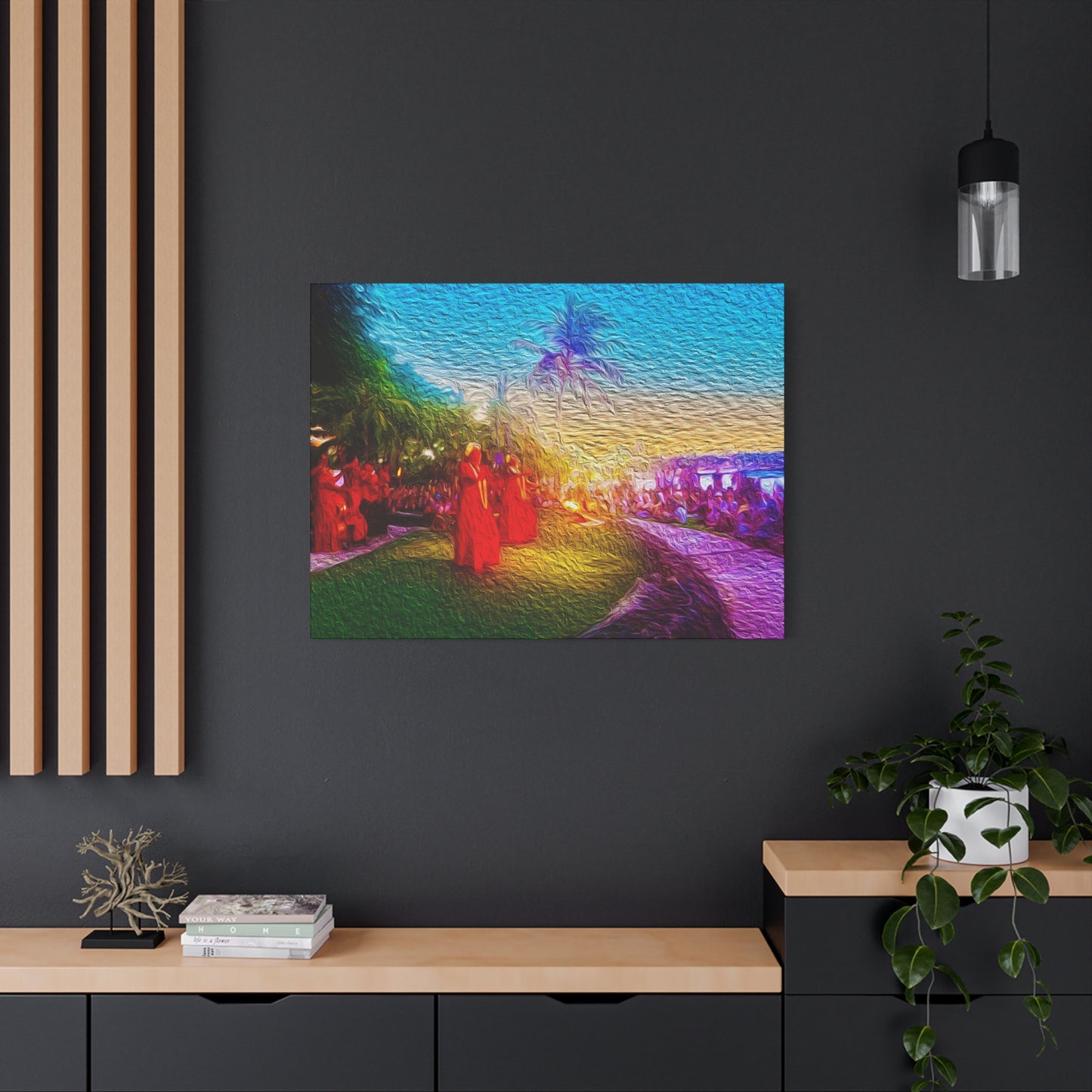 Honolulu, Hawaii - Stretched Canvas Art