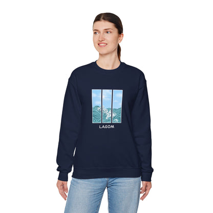 Lagom Waves - Unisex Sweatshirt