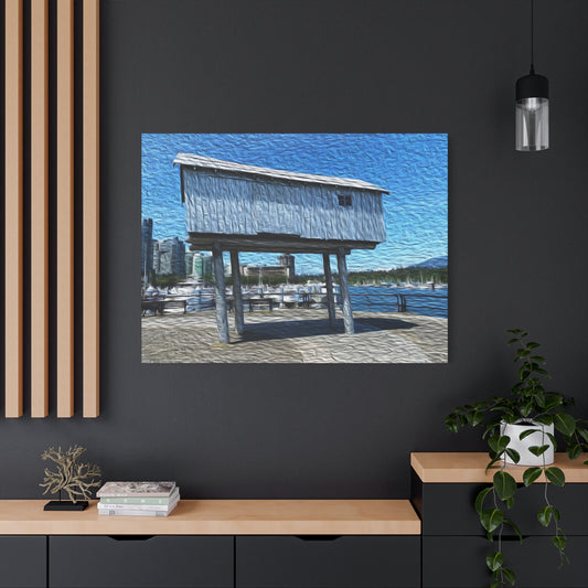 Coal Harbour, Vancouver, Canada - Landscape Canvas Print