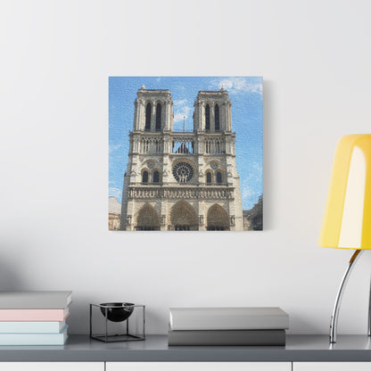 Notre-Dame Cathedral - Stretched Canvas Art Print