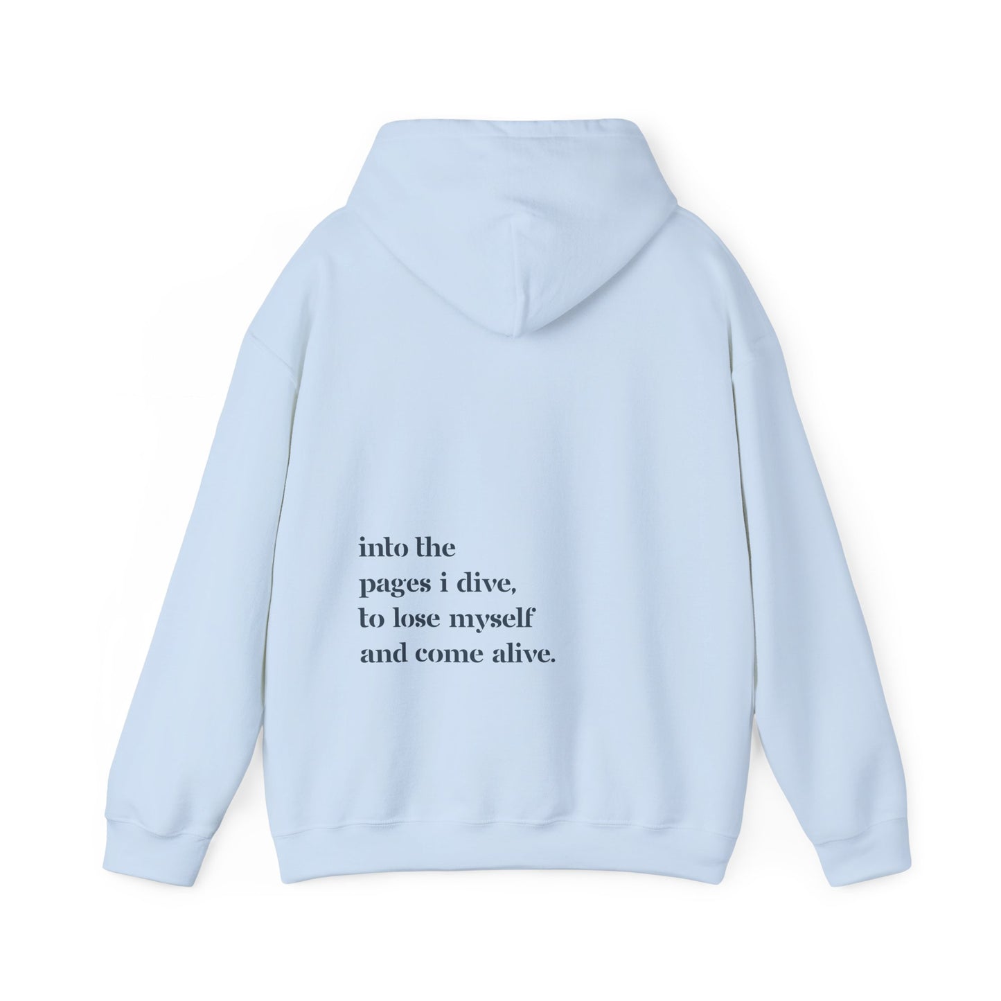 Into the Pages I Dive - Unisex Hoodie