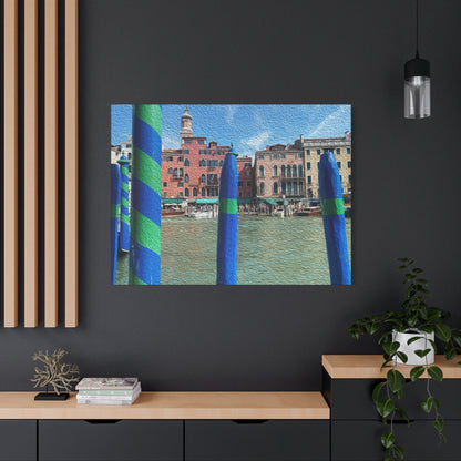 Venice Canals, Italy - Matte Canvas Art