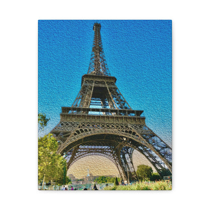 Eiffel Tower, Paris, France - Canvas Wall Art