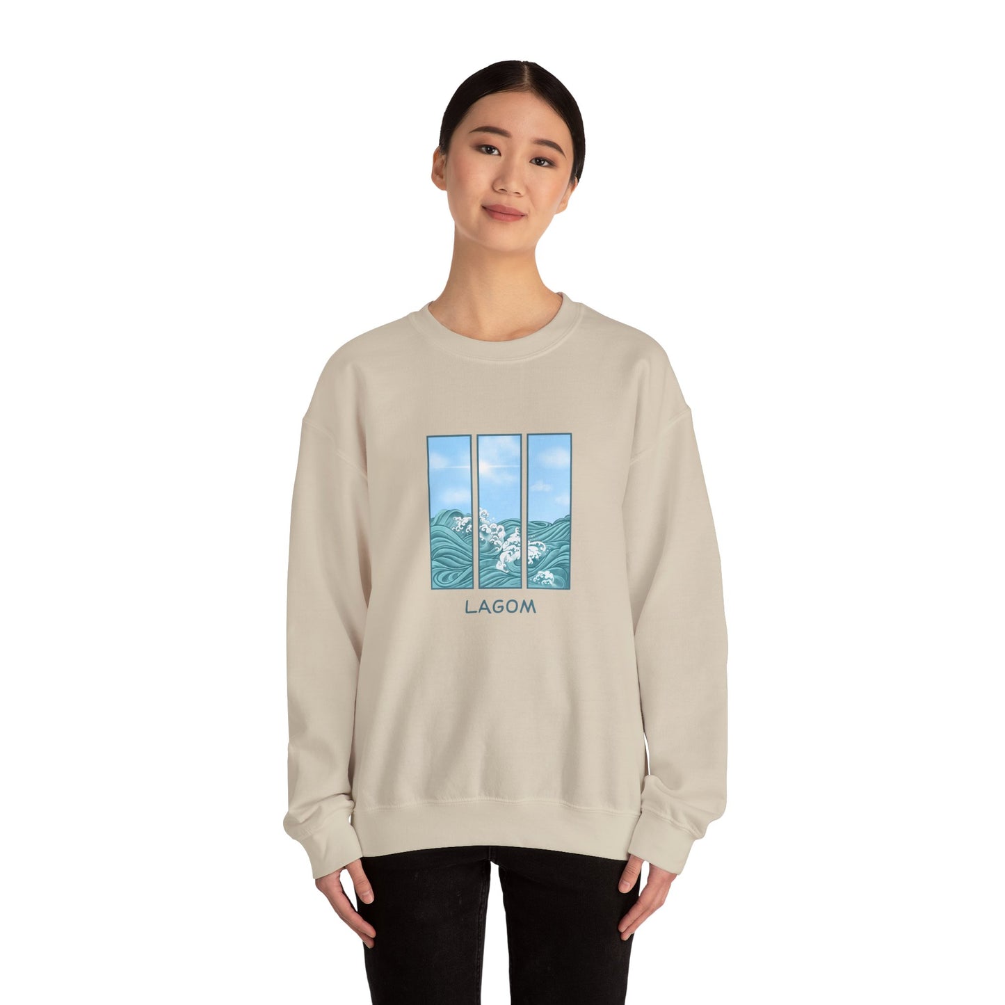 Lagom Waves - Unisex Sweatshirt