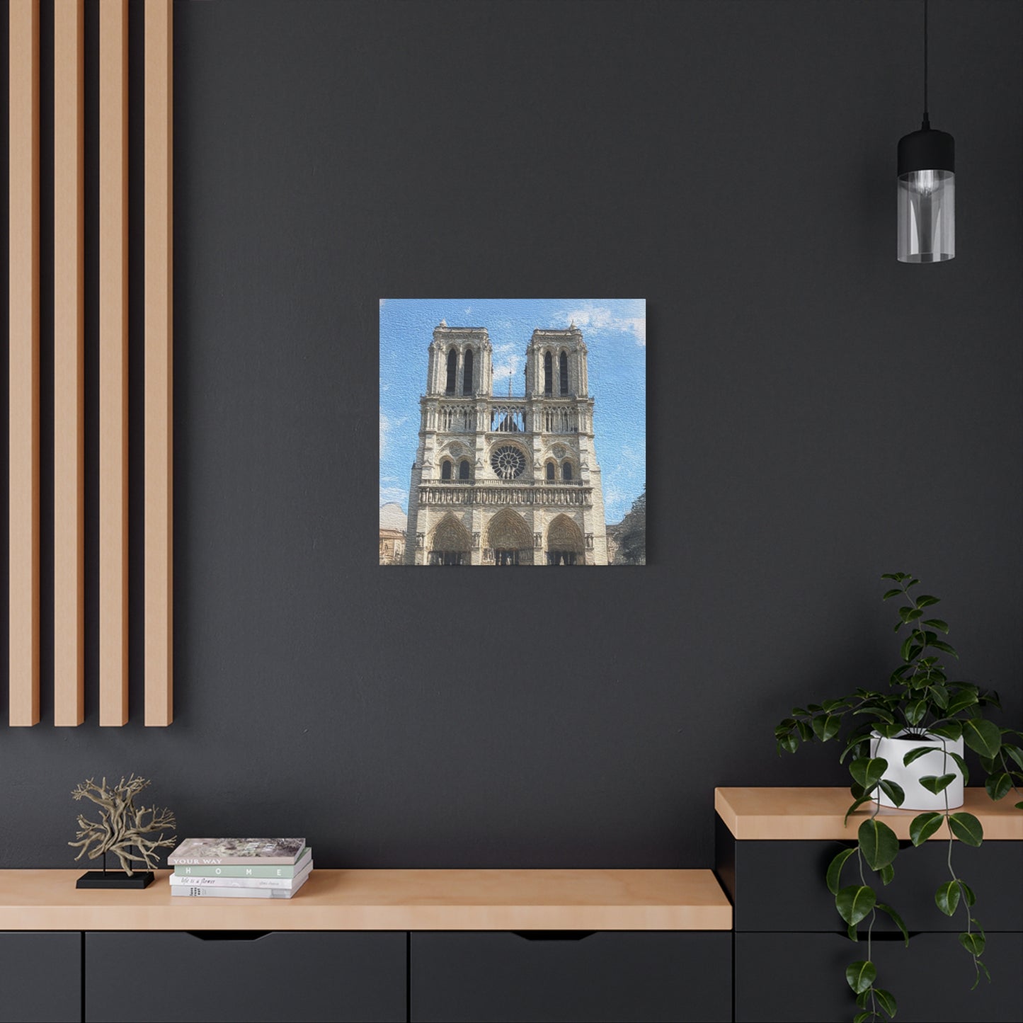 Notre-Dame Cathedral - Stretched Canvas Art Print