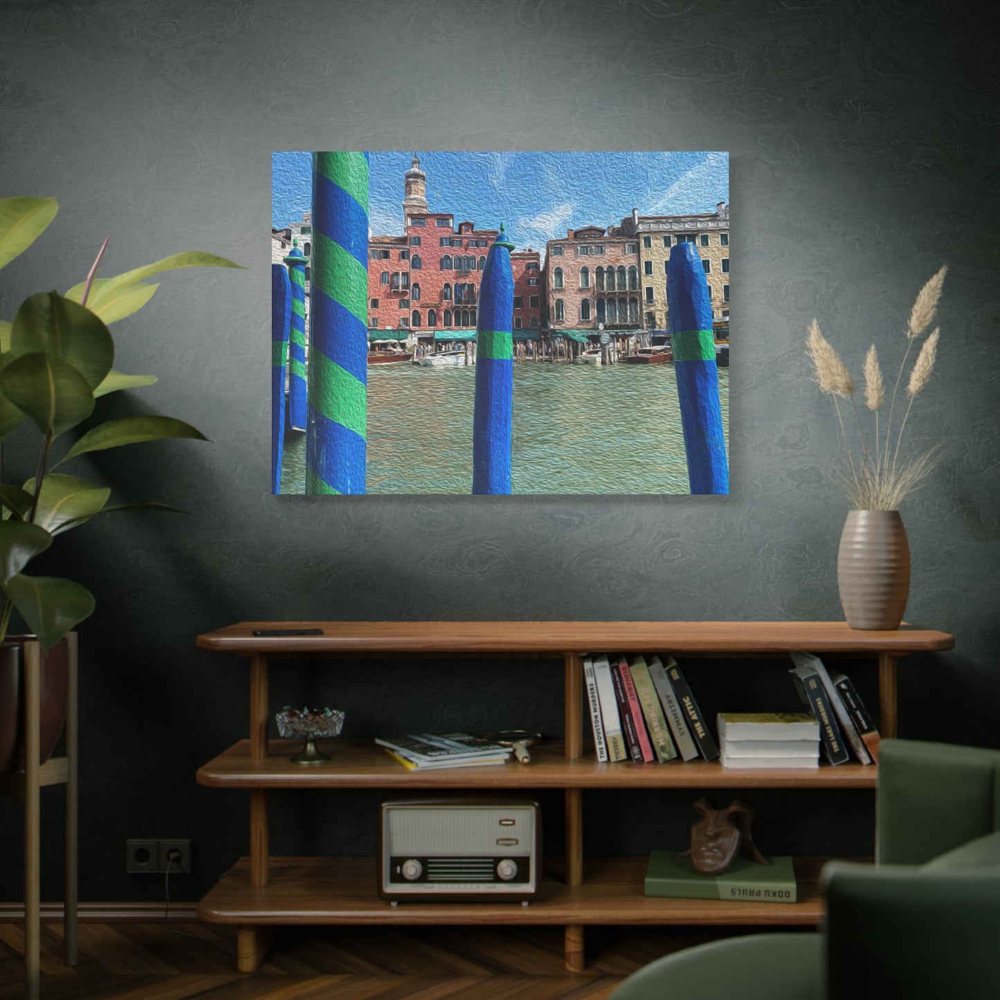 Venice Canals, Italy - Matte Canvas Art