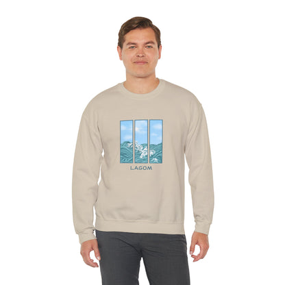 Lagom Waves - Unisex Sweatshirt