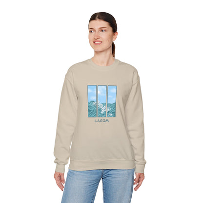 Lagom Waves - Unisex Sweatshirt