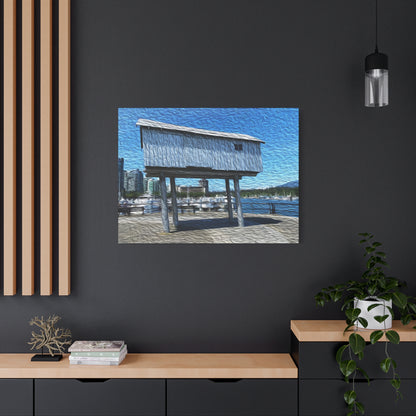 Coal Harbour, Vancouver, Canada - Landscape Canvas Print