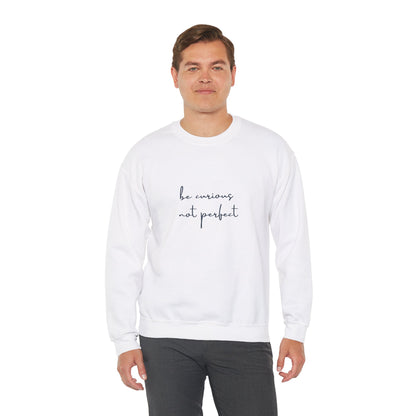 Be Curious Not Perfect - Sweatshirt