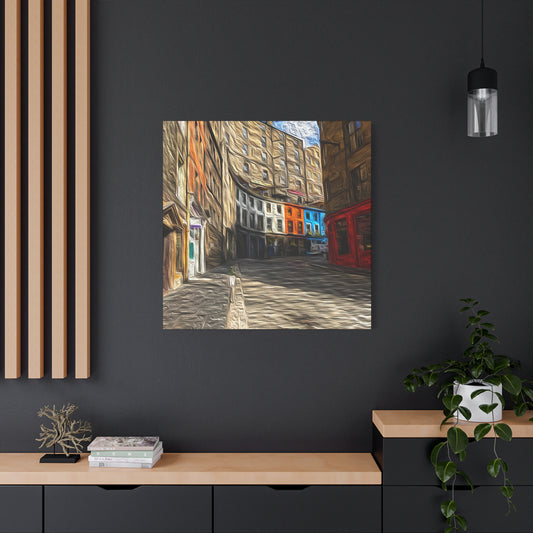 Edinburgh, Scotland - Stretched Canvas Art Print