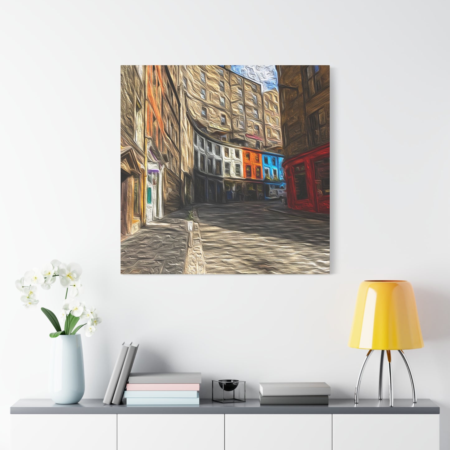 Edinburgh, Scotland - Stretched Canvas Art Print