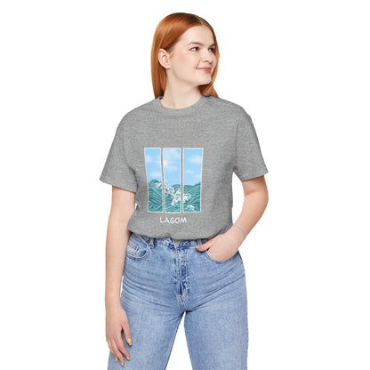 Lagom Waves - T-shirt