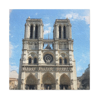 Notre-Dame Cathedral - Stretched Canvas Art Print