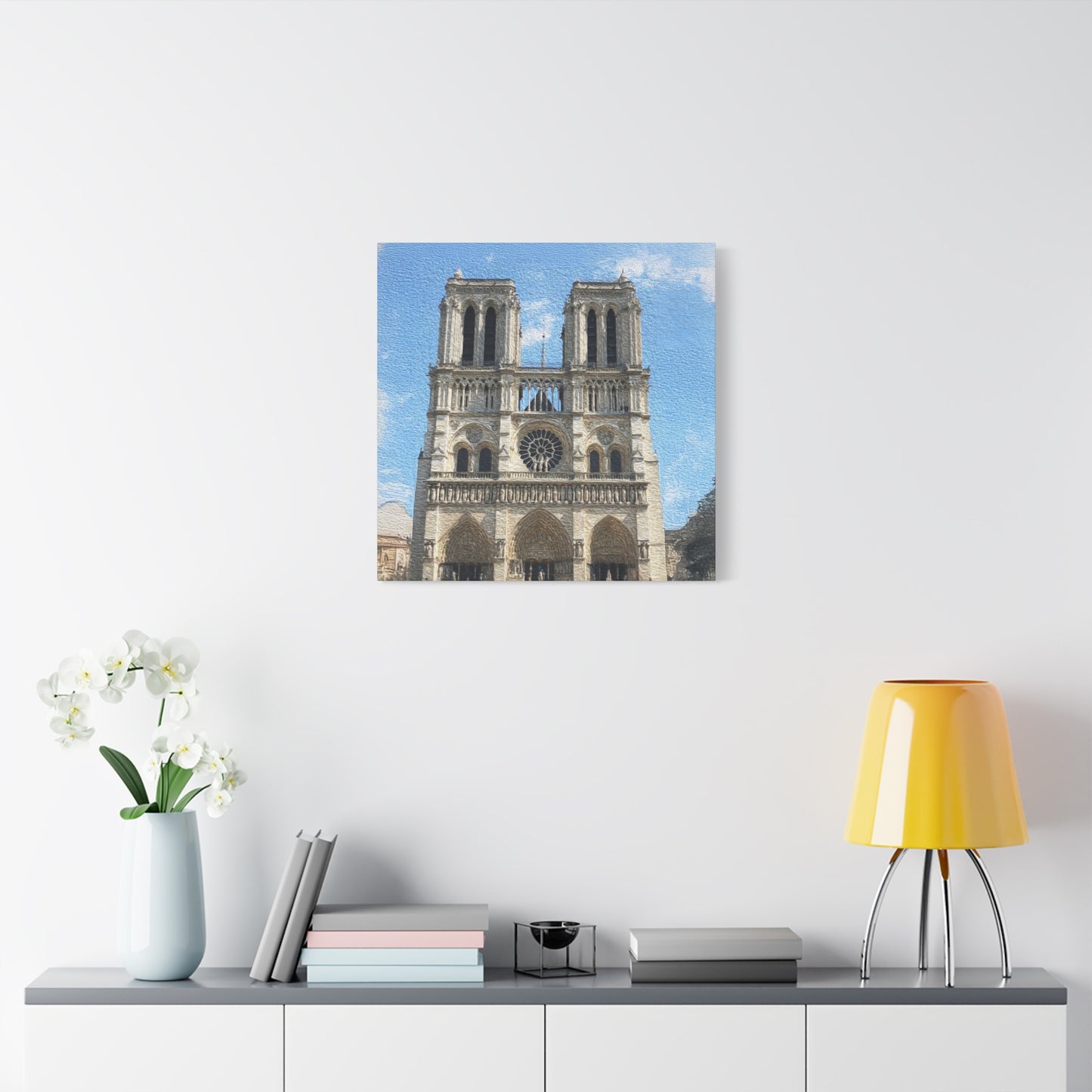 Notre-Dame Cathedral - Stretched Canvas Art Print