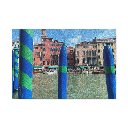 Venice Canals, Italy - Matte Canvas Art