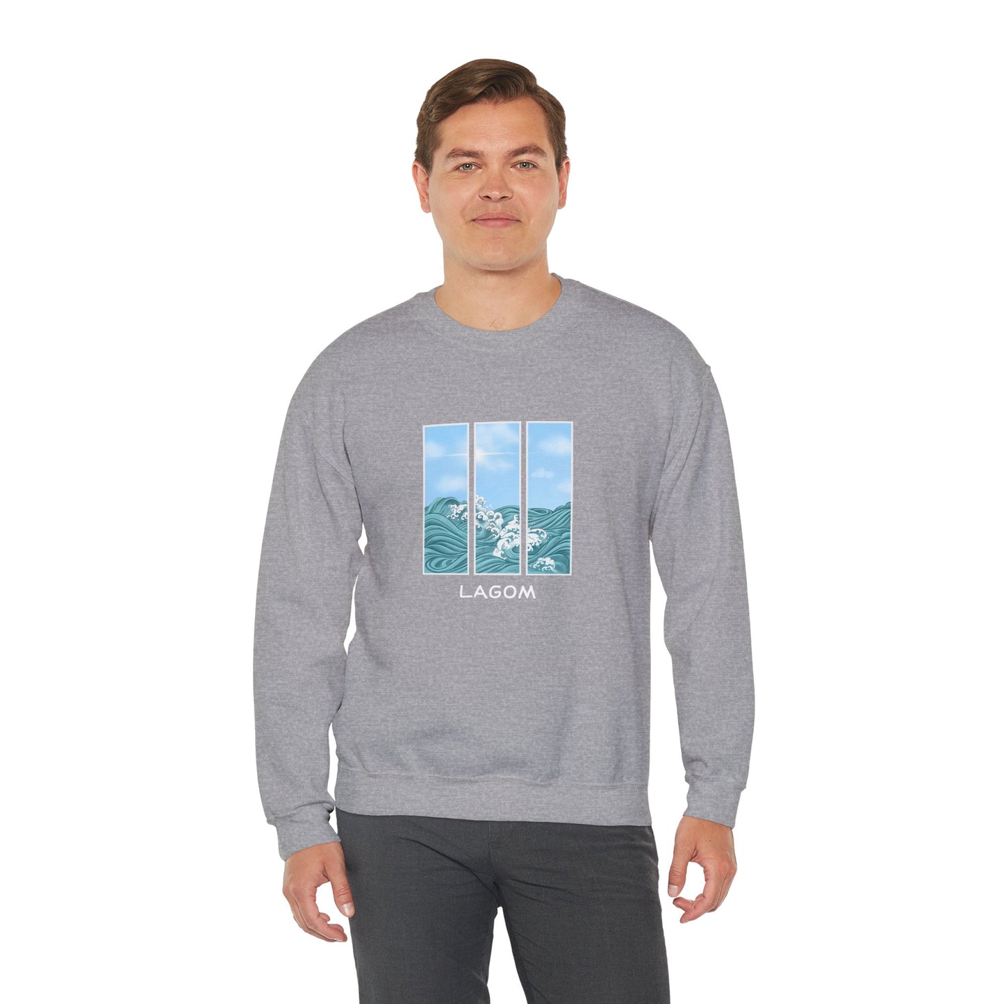 Lagom Waves - Unisex Sweatshirt