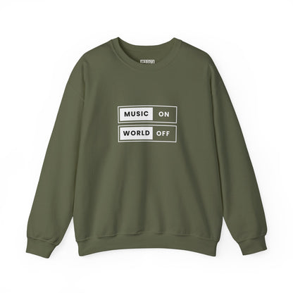 Music On World Off - Sweatshirt