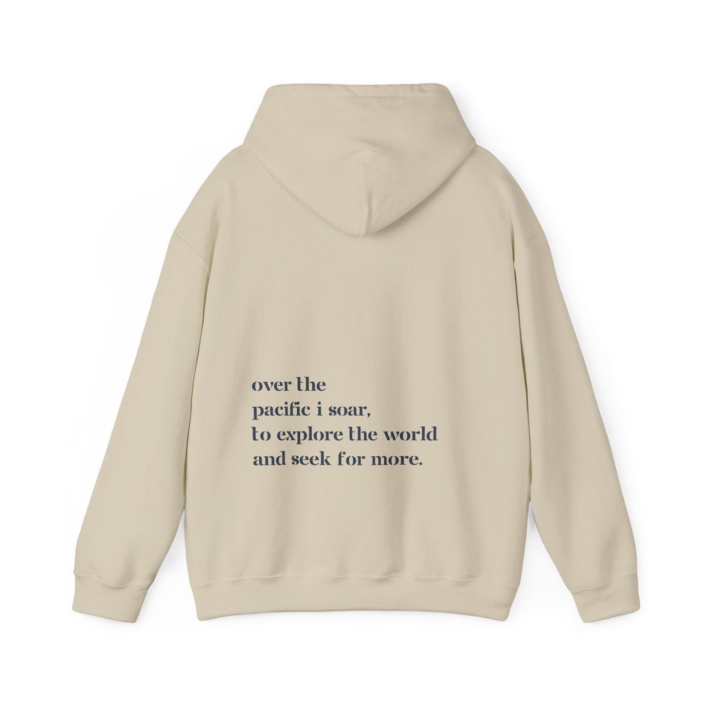 Over the Pacific I Soar - Unisex Hoodie