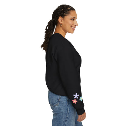 Colorful Floral - Crewneck Sweatshirt