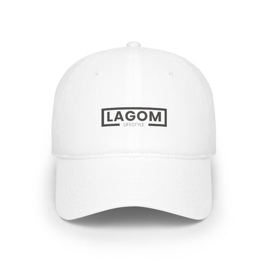 Lagom Lifestyle - White Baseball Cap