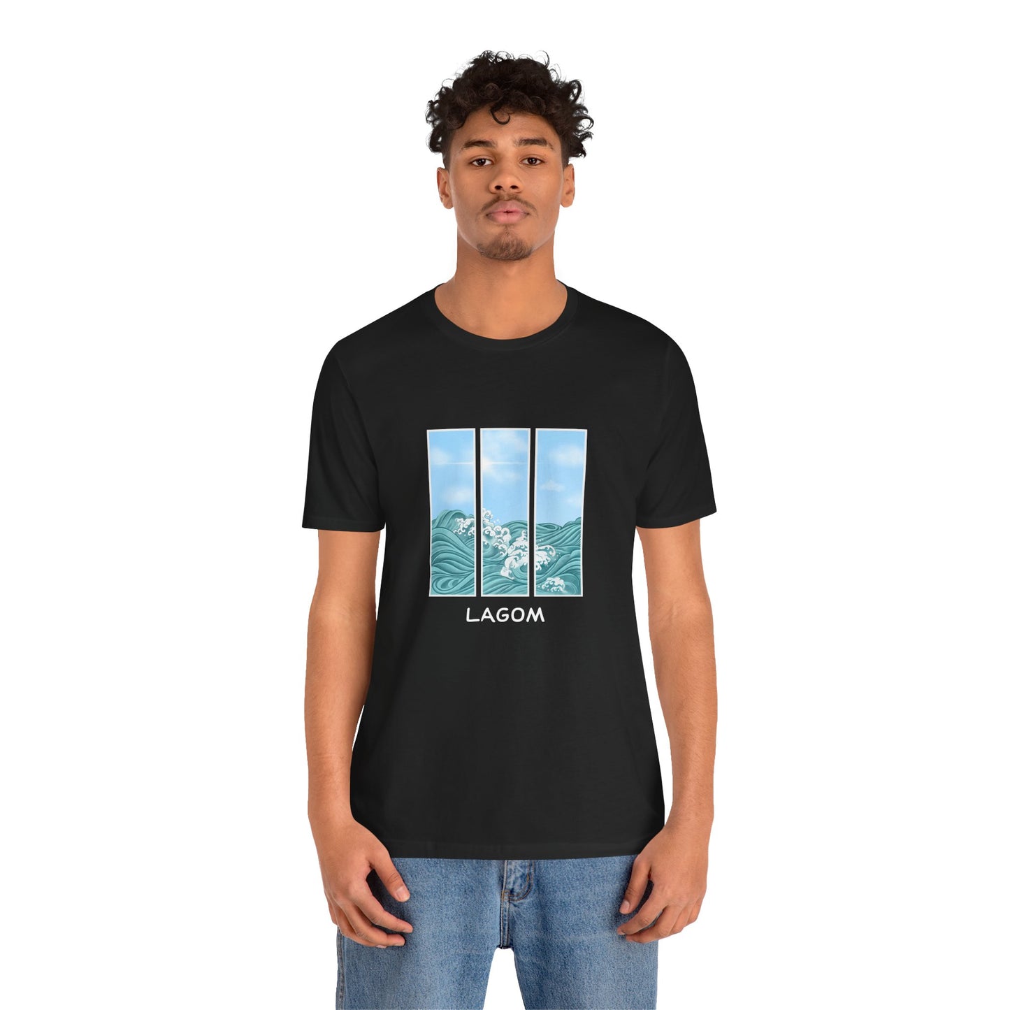 Lagom Waves - T-shirt