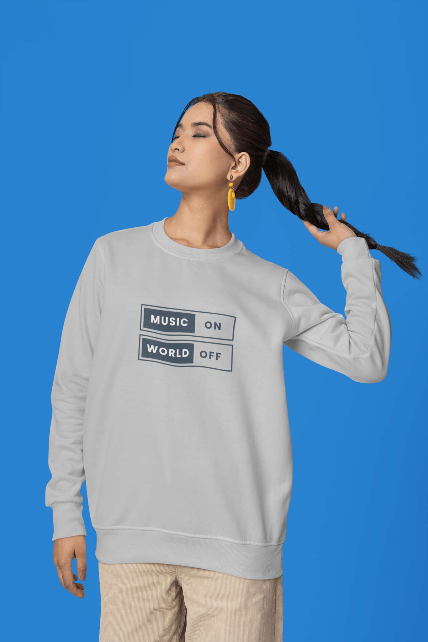 Music On World Off - Sweatshirt