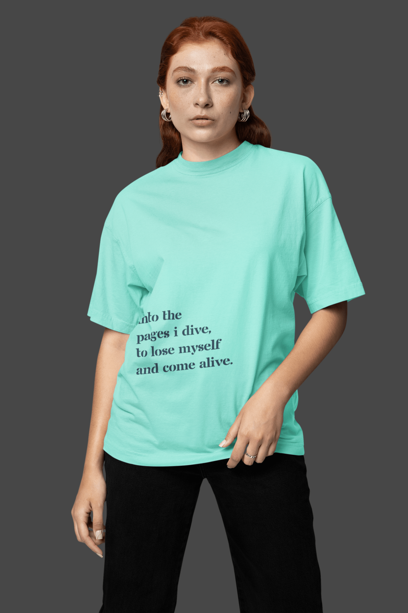 Into The Pages I Dive - T-Shirt