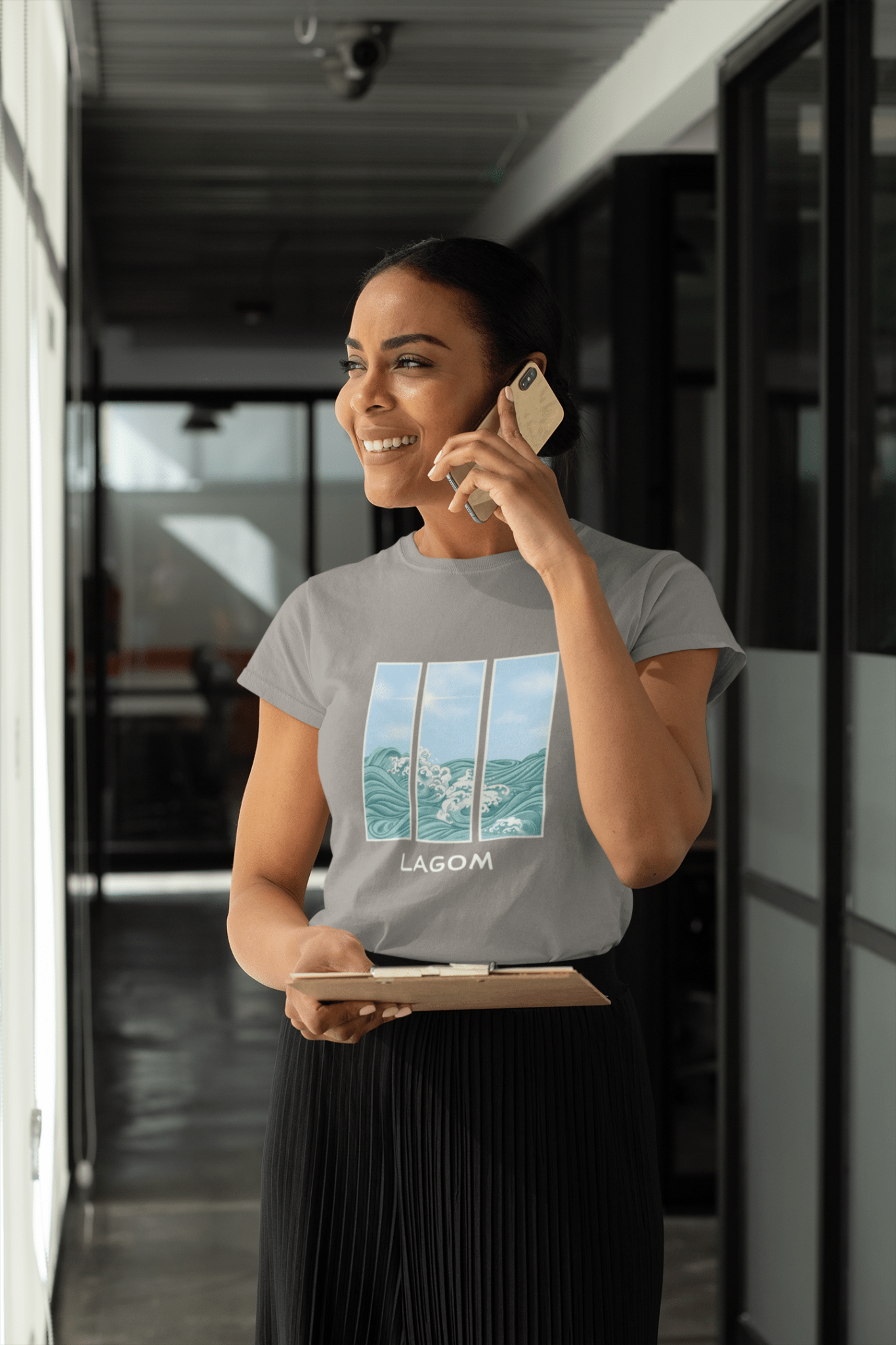 Lagom Waves - T-shirt