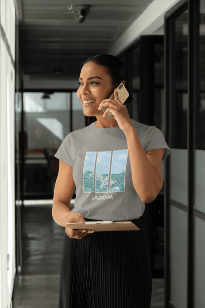 Lagom Waves - T-shirt