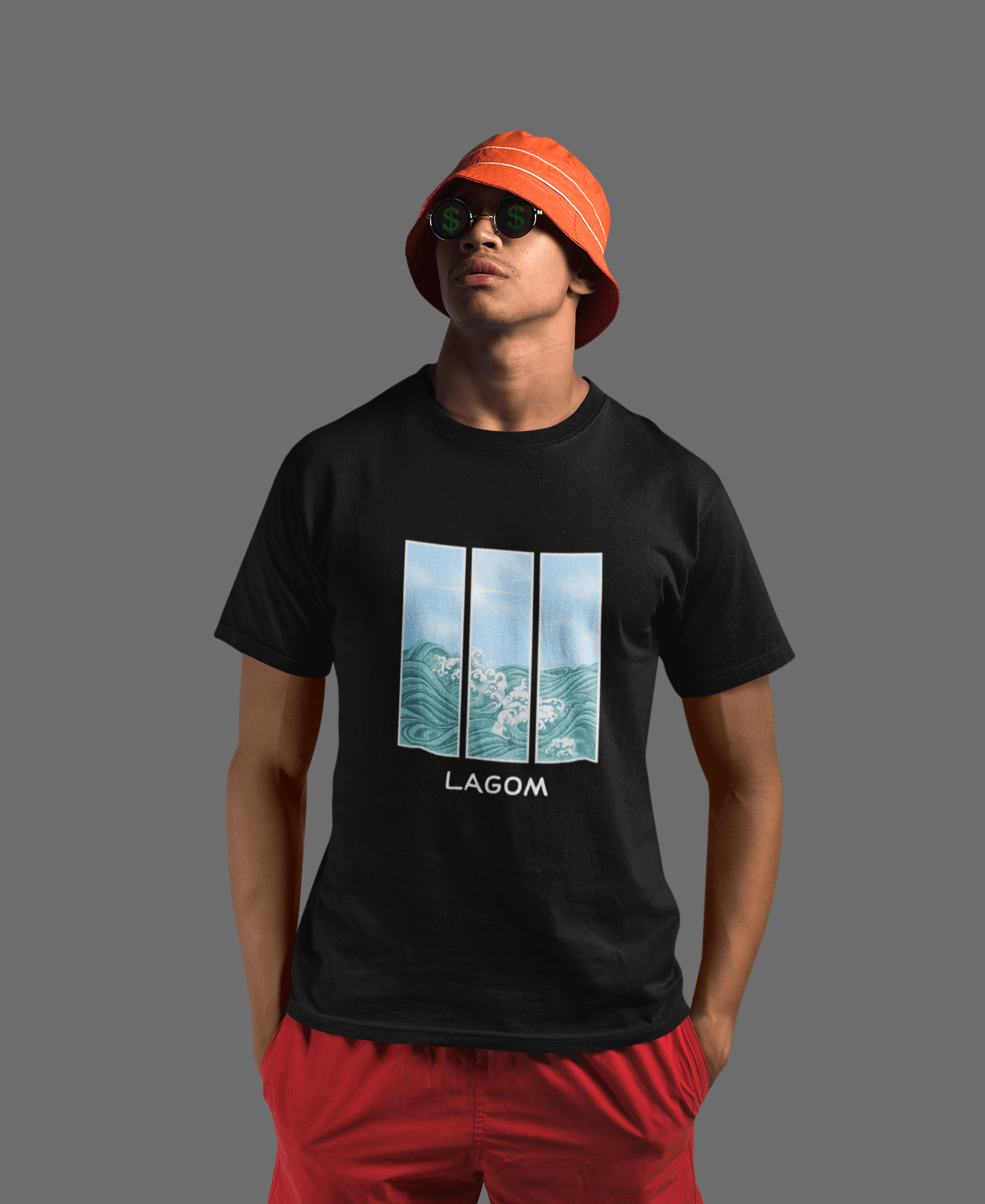 Lagom Waves - T-shirt